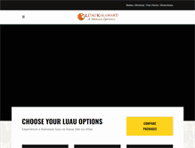 Tablet Screenshot of luaukalamaku.com